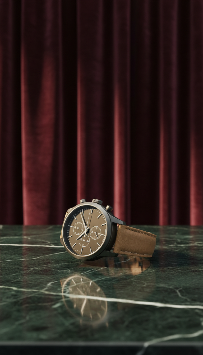 Classic Chronograph Watch in a new setting