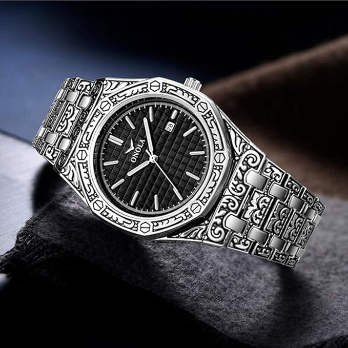 Designed for men of strength, dignity, and style. A luxurious Islamic wristwatch featuring intricate Arabic calligraphy — where faith meets modern elegance. Crafted with sacred Islamic artistry.