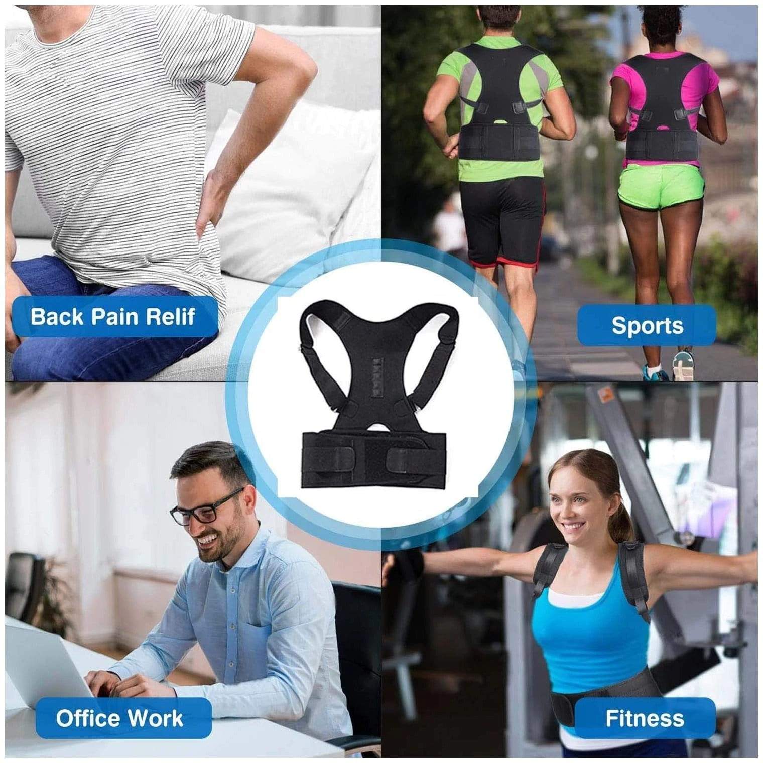 Posture Corrector Back Brace Belt
